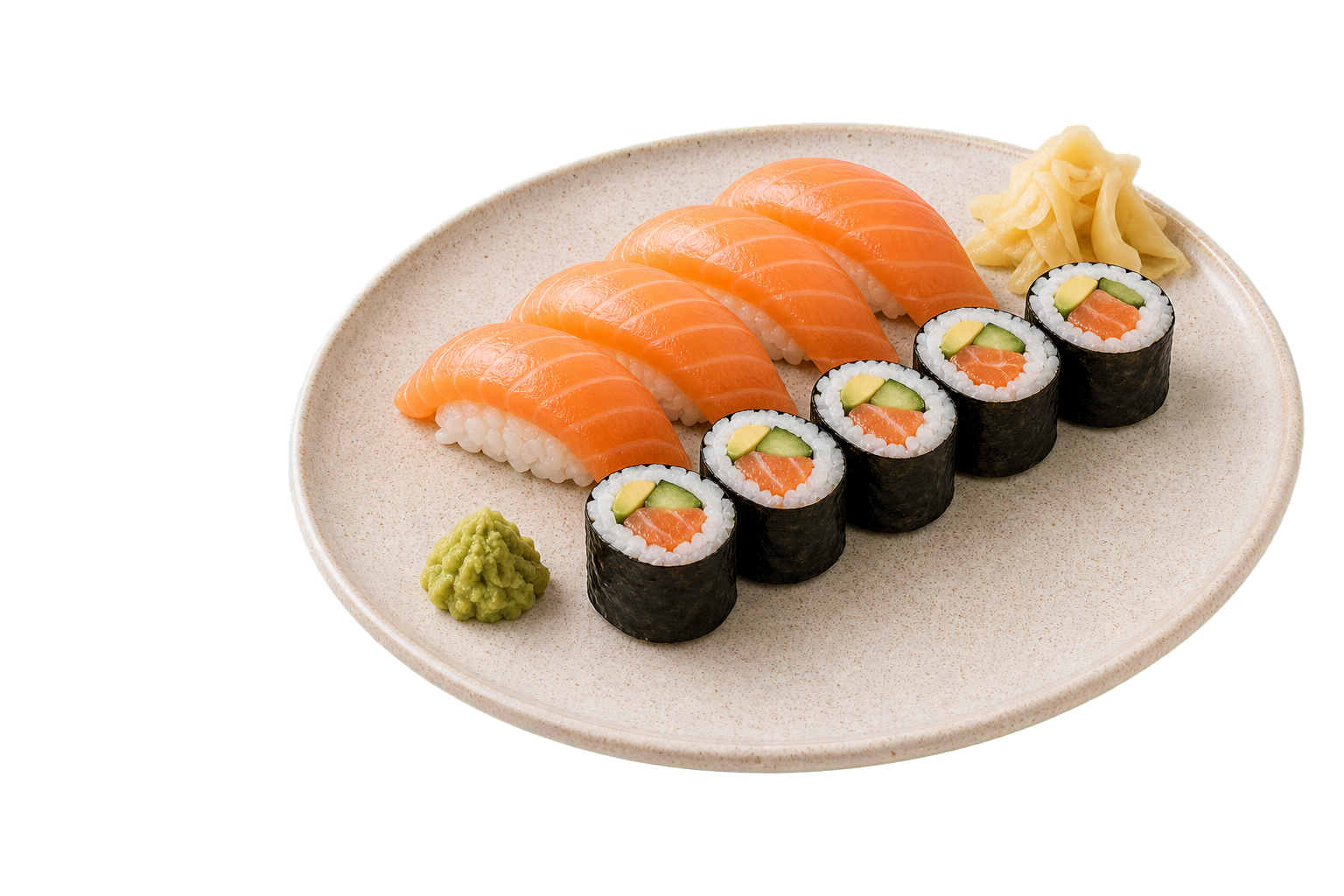 Sushi selection